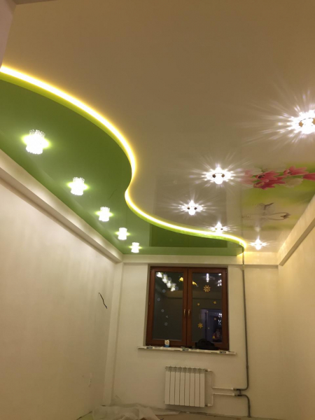 Стоимость Резного потолка Apply для Зала 18 м²