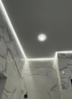 Обзор натяжного потолка 